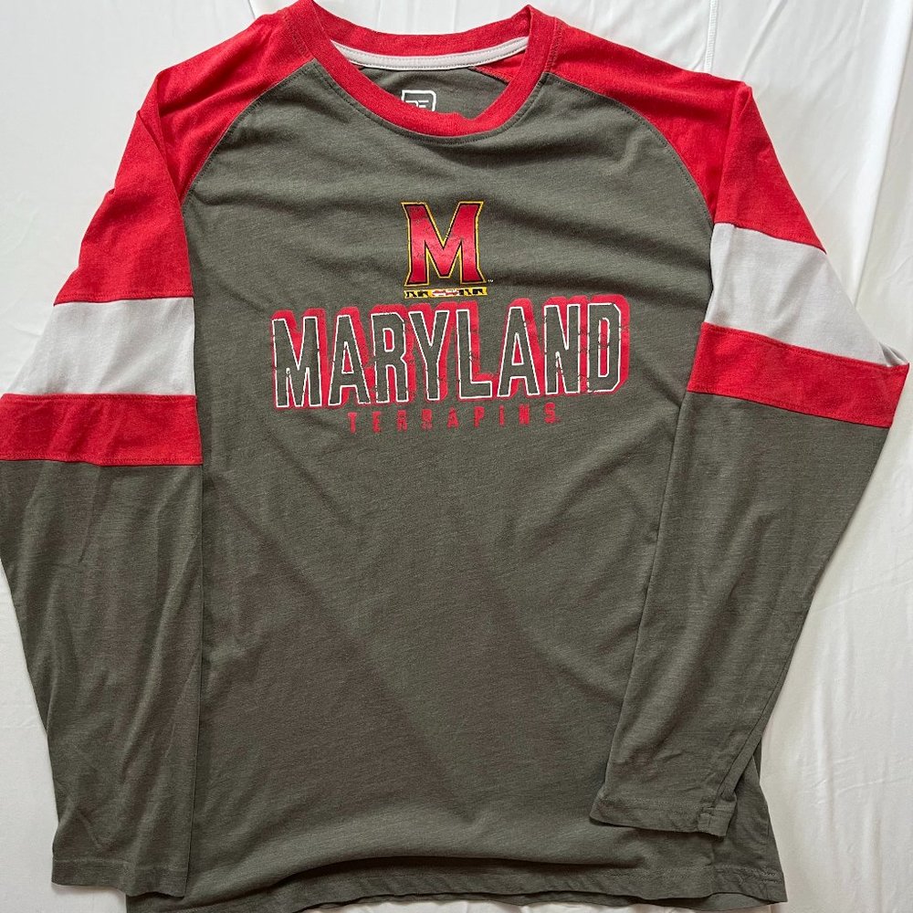 University of Maryland Men's XL Collegiate Long Sleeve